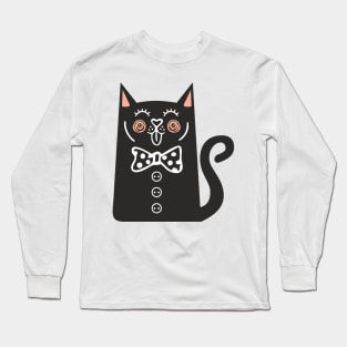 mr cat Long Sleeve T-Shirt